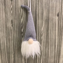 4 PCS Christmas Decorations Home Shopping Malls Hotel Scene Layout With Lights Elderly Christmas Decoration Balls(Grey)