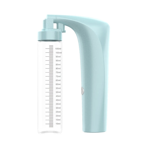 Handheld High Pressure Oxygen Injector Portable Large Spray Facial Moisturizer Household Moisturizing Beauty Equipment, Colour: Cyan