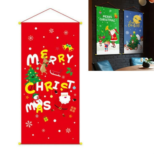 3 PCS Christmas Party Decoration Supplies Shopping Mall Hotel Restaurant Shop Decoration Christmas Poster(002)