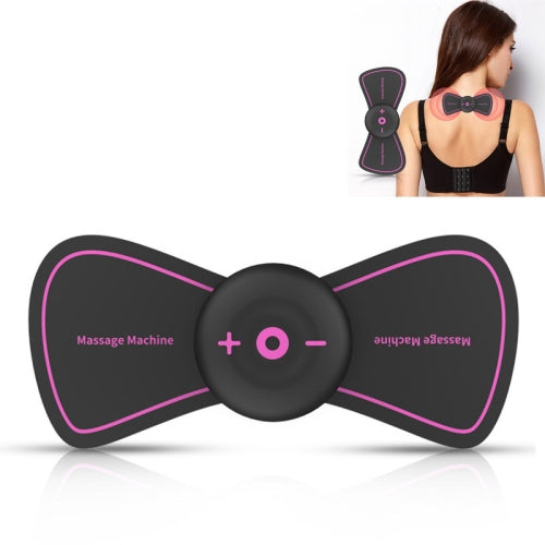 Silicone Mini Neck and Shoulder Massage Patch Multifunctional Pulse Cervical Massager(Water droplets)