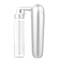 Handheld Nano-Spray Water Replenishment Device Portable Household Facial Beauty High-Pressure Oxygen Injection Device, Style:Long Pot(Silver)