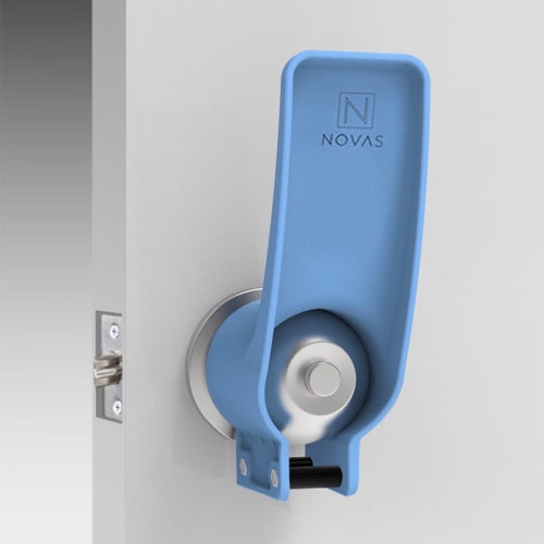 NOVAS Non-Contact Safety Protection Door Hook Spring Plastic Door Opener, Specification: Spherical Door Opener