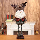 Christmas Decoration Children Gifts Doll, Style:Stretch(White)