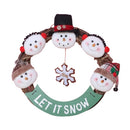 Christmas Wreath Decoration Shopping Mall Hotel Ornaments(Snowman)