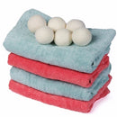 10 PCS Laundry Clean Ball Reusable Natural Organic Laundry Fabric Softener Ball Premium Organic Wool Dryer Balls