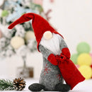 Christmas Decorations Forest Old Man Doll Faceless Doll Decoration Gift, Size:Small(Crooked Neck)