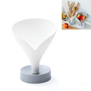 2 PCS Chopstick Holder Multifunctional Tableware Drain Funnel Kitchen Shelf(White)