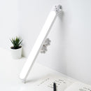 Cartoon Cat Student Dormitory LED Desk Lamp Desk Eye Protection Reading Lamp, Specification:Charging Stepless Dimming Model (White)
