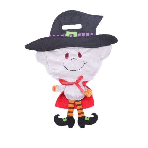 2 PCS Halloween Decorations Gift Bag Cartoon Children Party Dress Up Candy Bag(Zombie)