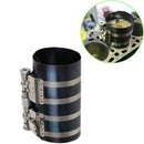 2 PCS Piston Ring Compressor Shrinker Piston Ring Installation Tool Engine Repair Tool, Specification: 6 inch