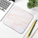 Office Desk Mat Marble Pattern Desk Organizer School Supplies Mouse Desk Tools(Beige)