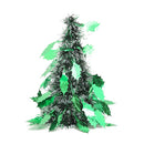 6 PCS Mini Desktop Christmas Tree Hotel Shopping Mall Christmas Decoration, Style:Leaves(Green)