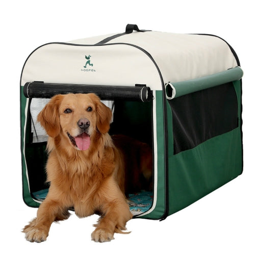 Hoopet Pet Tent Composite Cloth Four Seasons General Indoor & Outdoor Pet Nest, Specification:XS( Green)