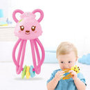 Baby Toy Rattle Hand Catch Ball Teether(Cute)