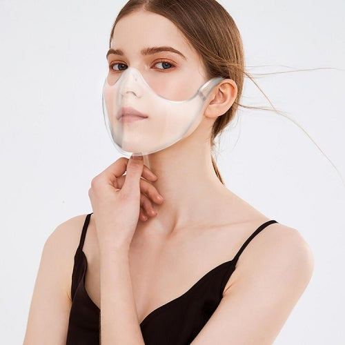 Transparent PC Face-Shielding Anti-Fog Anti-Splash Anti-virus Dustproof Isolating Face Shield