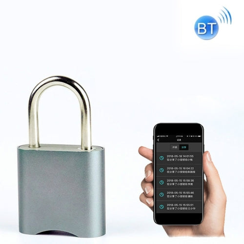 Smart USB Bluetooth Password Lock Padlock Warehouse Door Cabinet General Anti-Theft Lock