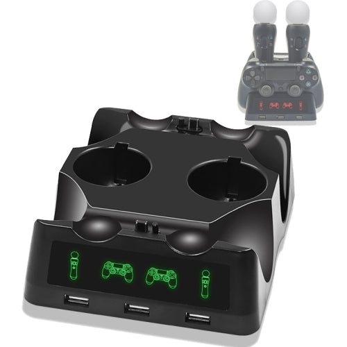 iPlay Gamepad Charger Multifunctional Charging Base For PS4 VR/PS VR/PS Move