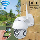 OU-A1IN PTZ Control 355 Degree Rotation Infrared WiFi Smart Dome Camera, Two-Way Voice Intercom Monitor(US Plug)