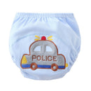 Infant Cartoon Pattern Training Crawling Underpants Cotton Leak-proof Diaper, Appropriate Height:100cm(Small Car)