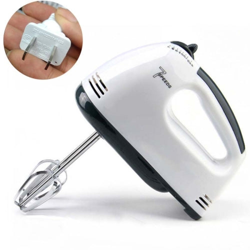 Whisk Electric Household Mini Whisk Baking Small Whipped Cream Machine, Specification:CN Plug+2 Stirring Rods