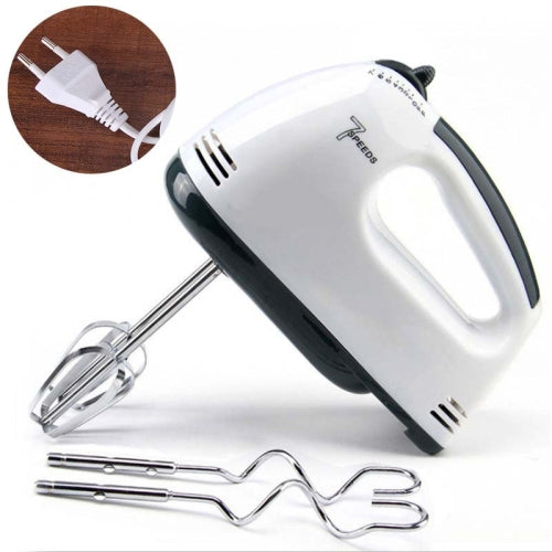 Whisk Electric Household Mini Whisk Baking Small Whipped Cream Machine, Specification:EU Plug+4 Stirring Rods