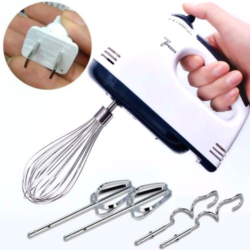 Whisk Electric Household Mini Whisk Baking Small Whipped Cream Machine, Specification:CN Plug+6 Stirring Rods