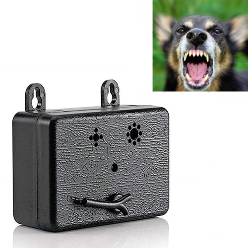 Ultrasonic Dog Repeller Pet Automatic Bark Stopper Dog Training Supplies, Specification: CSB19 (Battery Type)(Black)