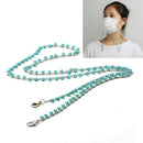 3 PCS Mask Lanyard Handmade Chain Mask Anti-Lost Glasses Chain(Blue)
