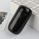 Portable Children Mini Cute Vacuum Flask Star Pocket Water Cup(Star Black)