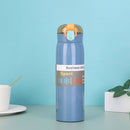 Stainless Steel Bouncing Vacuum Flask Convenient Sports Anti-Scalding Water Cup, Capacity:350ml(Gray)