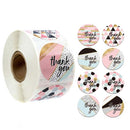 10 PCS Roll Seal Sticker Thank You Handmade Wedding Decoration Sticker Label, Size: 2.5cm/1 inch(A-31)