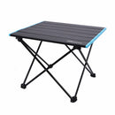 Outdoor Aluminum Alloy Folding Table Camping Picnic Portable Folding Table Barbecue Table Stall Small Dining Table, Size:Small