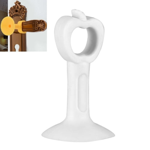 20 PCS Extended Version Of Silicone Door Stopper Punch-Free Handle Anti-Collision Door Stopper(Too White)