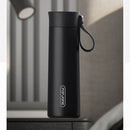 FANJANE Reminder Drinking Smart Thermos Cup(Black)