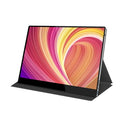 15.6 inch 4K Mobile Phone Notebook Portable Computer Expansion Screen, Style:Touch Battery