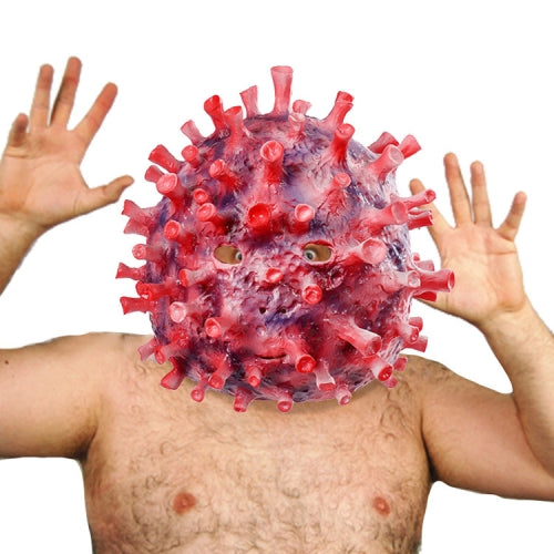 Halloween Props Party Latex Mask, Size: One size(Short Foot )