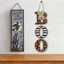 Wooden Halloween BOO Letters Home Decoration Hanging Crafts