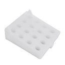10 PCS Wardrobe Storage Lazy Folding Clothes Board T-Shirt Sweater Storage Organizer(White)