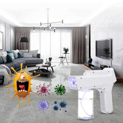 Rechargeable Nano Blue Light Handheld Touch Screen Adjustable Modes Disinfection Spray Gun