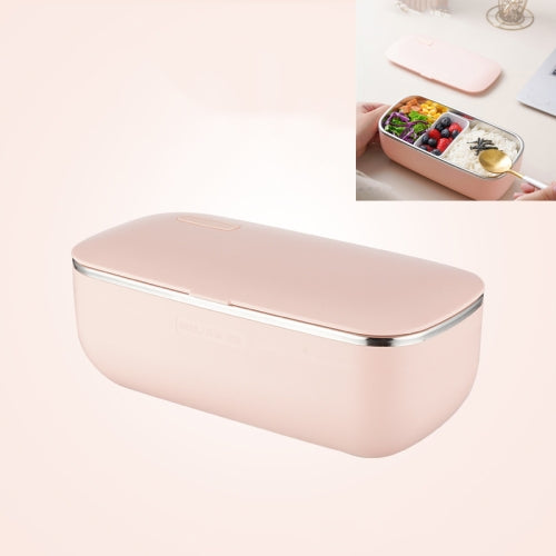 Water-Free Stainless Steel Heating Lunch Box CN Plug(Pink)
