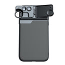 For iPhone 11 Protective Case with Macro Fisheye and Long Focus External Lens