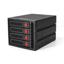 OImaster MR-6310 Built-In Optical Drive Hard Drive Extraction Box, Style:4 Bays