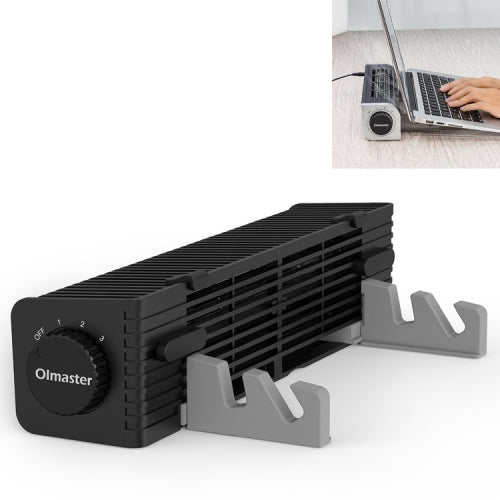 Olmaster Notebook High Air Volume Radiator USB Fan Bracket, Style:Square CF-1692