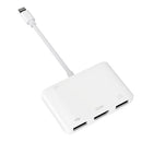 LC05 3 in 1 8 Pin to USB 3.0 + 1080P HDMI + Camera USB 3.0 Interface Multi-Function Adapter for IPhone 6s and Above IOS System