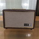 High-Quality Speaker Model Decoration Props Speaker Real Machine Shell Made Speaker Model, Colour: Brown (Small)