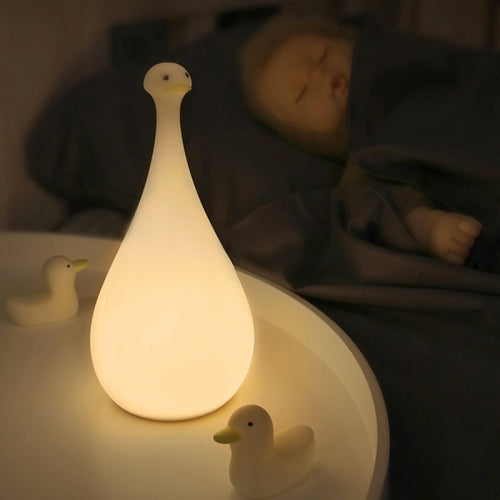 Silicone Duck Bedside Sleeping Night Light USB Rechargeable LED Table Lamp