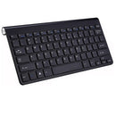 USB External Notebook Desktop Computer Universal Mini Wireless Keyboard Mouse, Style:Keyboard(Black )
