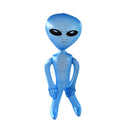 Balloon Model Photography Props Inflatable Alien KTV Bar Doll Balloon Halloween Party Doll Balloon, Colour: Blue(90cm)