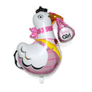 10 PCS Kindergarten Party Decoration Baby Chicken Aluminum Film Balloon(Pink Cuckoo Chicken)