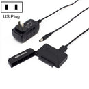 Olmaster External Notebook Hard Drive Adapter Cable Easy Drive Cable USB3.0 to SATA Converter, Style:Hard Disk Dedicated, Size:3.5 Inch (US Plug)
